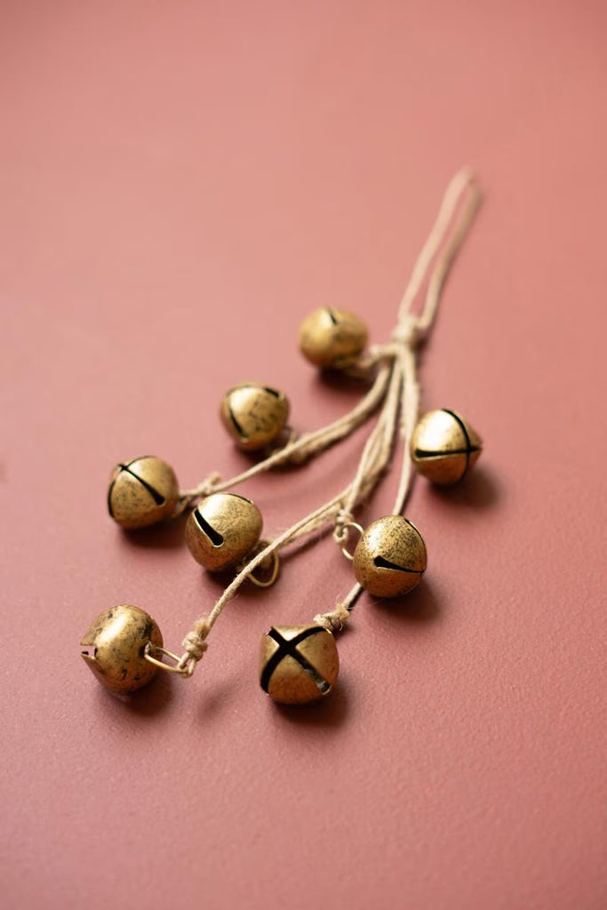 Jingle Bell Bunch on a Jute Rope - image 4