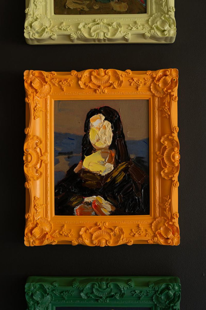 SET OF THREE FRAMED PAINTINGS - PORTRAITS - ONE EACH — Kalalou CAR1775