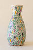 Spun Bamboo Vase with Capiz Shell Detail #10 - view 4