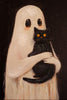 Set of 2 Halloween Ghosts Paintings - view 4