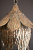 Antique Brass Tulip Pendant Light – image 2