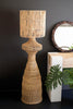 Rattan Floor Lamp with Shade - 60" Tall – image 1