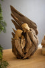 Driftwood Mary Joseph and Jesus with Wing – image 2