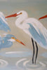 Framed Paint Over Print - Eight Shore Birds – image 6