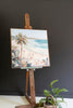 Framed Painting - Beach Scene – image 1