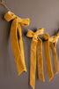 Velvet Bow Garland - Gold - view 3
