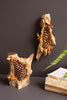 Repurposed Wood and Hand Carved Bees Wall Hanging - view 2