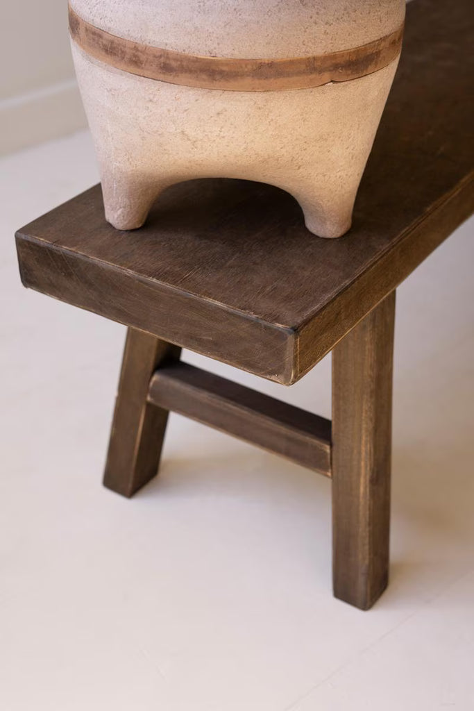 Wood Bench - Dark Brown – image 3