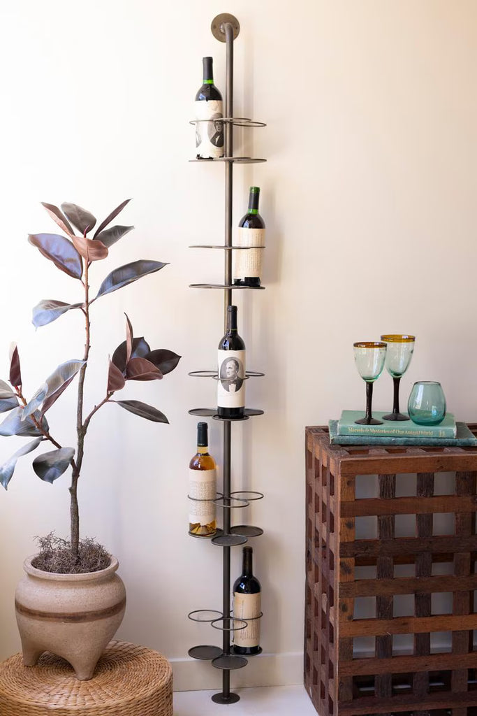 Metal Wall Wine Rack – image 1