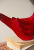 Set of 2 Painted Metal Christmas Cardinals - view 3
