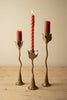 Set of 3 Taper Candle Holders - Tulips - view 6