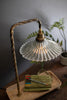 Table Lamp with Wooden Tray Base and Glass Shade – image 3