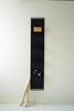 TALL BLACK METAL WALL HANGING WITH FOUR SHELVES — Kalalou CLL2850
