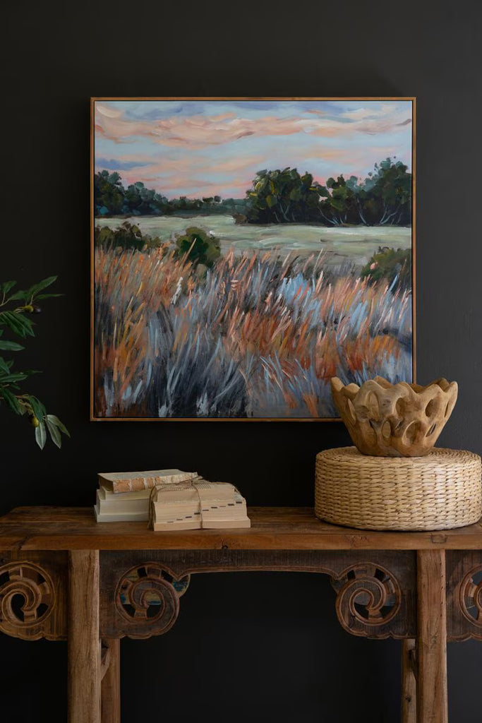 Framed Landscape Painting – image 1