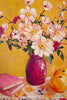 Yellow Framed Still Life Painting – image 3