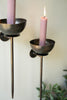 Set of 2 Metal Wall Taper Candle Holders - image 2