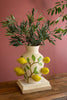 Large Ceramic Lemons Vase - view 2