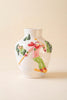 Ceramic Christmas Vase with Skier – image 4