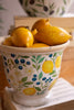 Set of 2 Cement Pitcher and Vase - Lemons – image 6