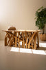 Repuropsed Teakwood Branches Rectangle Coffee Table – image 6