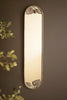 Tall Rustic Framed Mirror with Leaf Detail – image 1