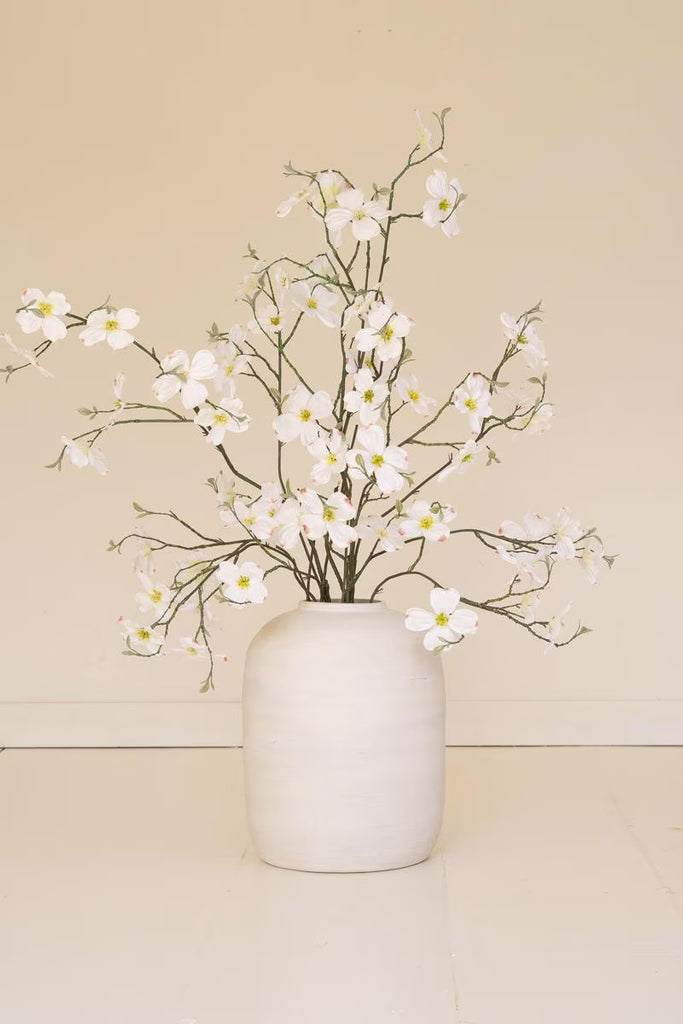 Set of 6 Artificial Dogwood Spray - White – image 2