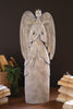 Rustic Metal Christmas Angel – image 1