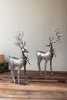 Set of 2 Rustic Metal Reindeer – image 4