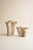 Set of 2 Ceramic Rustic Edge Vases – image 4