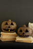 Set of 2 Paper Mache Jack-o-lanterns (min 2) – image 1