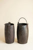 Set of 2 Hammered Iron Buckets with Handles - view 4