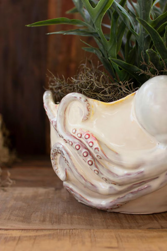 Ceramic Octopus Vase – image 2