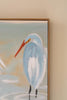 Framed Paint Over Print - Eight Shore Birds – image 4