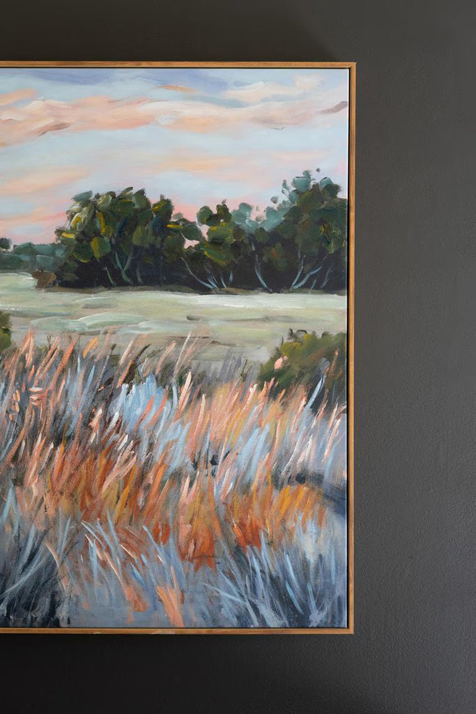 Framed Landscape Painting – image 2