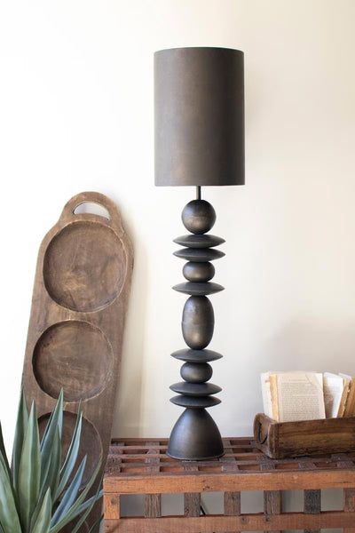 Antique Bronze Table Lamp – image 1