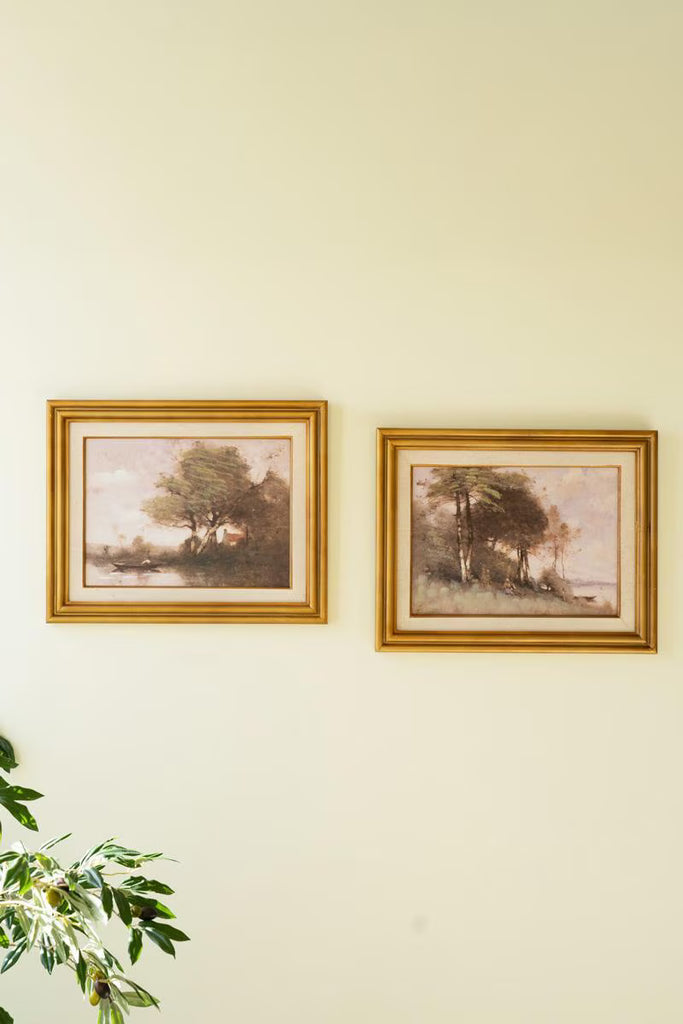 Set of 2 Framed Landscape Prints – image 1
