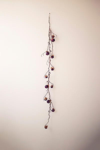 PURPLE BOTANICA GARLAND- SET OF SIX — Kalalou CSL2746