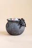 Black Terracota Halloween Candy Cauldron with Spider - view 4