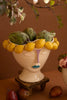 Ceramic Head Vase with Lemons – image 1