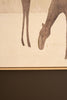 Framed Painting Two Horses with Sun – image 3