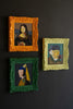 SET OF THREE FRAMED PAINTINGS - PORTRAITS - ONE EACH — Kalalou CAR1775