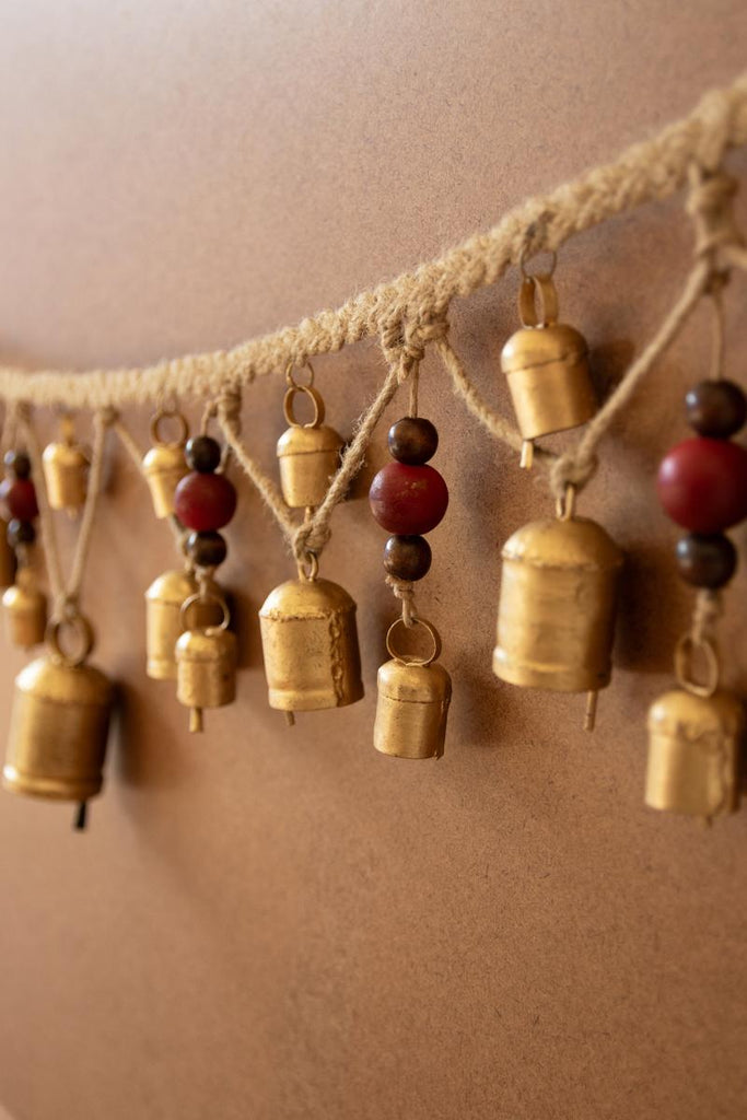 Mutli Christmas Bell Garland - view 3