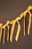 Velvet Bow Garland - Gold - view 1