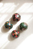 Set of 4 Hand-painted Wooden Spheres - view 1
