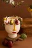 Ceramic Head Vase with Figs – image 1