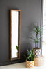 RECYCLED WOOD SHADOW BOX FRAMED MIRROR — Kalalou NMCC1353