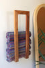WOODEN WALL TOWEL RACK — Kalalou NRAH1038
