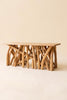 Repuropsed Teakwood Branches Rectangle Coffee Table – image 3
