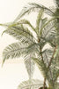 Artificial 46" Fern in Plastic Pot – image 2