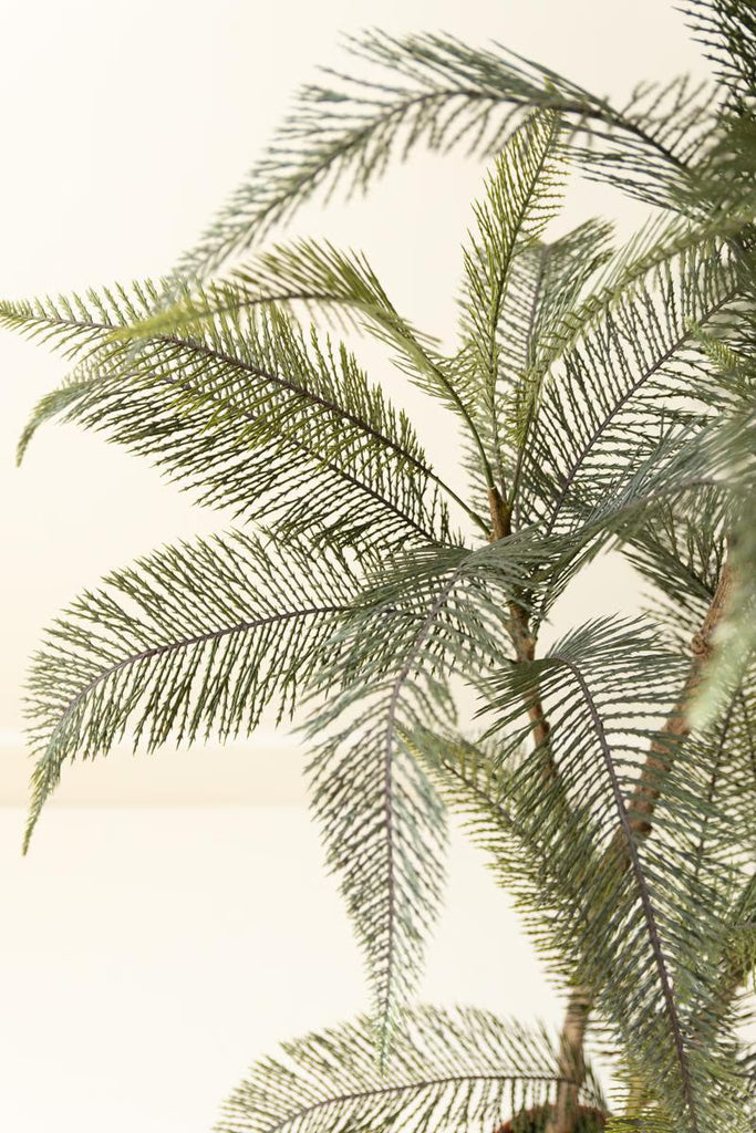 Artificial 46" Fern in Plastic Pot – image 2